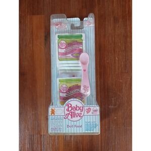 Baby Alive Doll Food‎ Set 10 Packets Sip N Slurp 1.1 oz with spoon